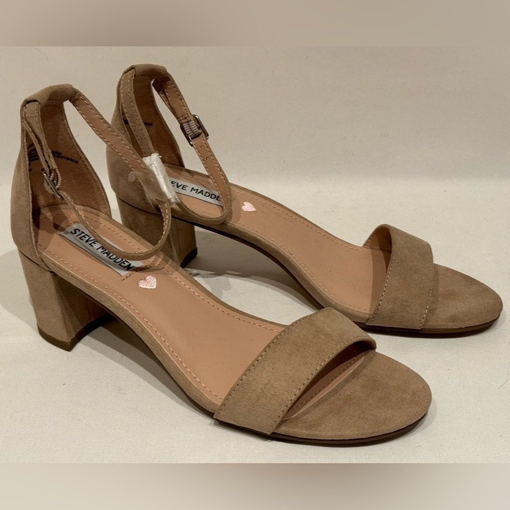 NEW Steve Madden JCarrson Tween/Women’s Block Heel Sandals Size 8M - Picture 5 of 9